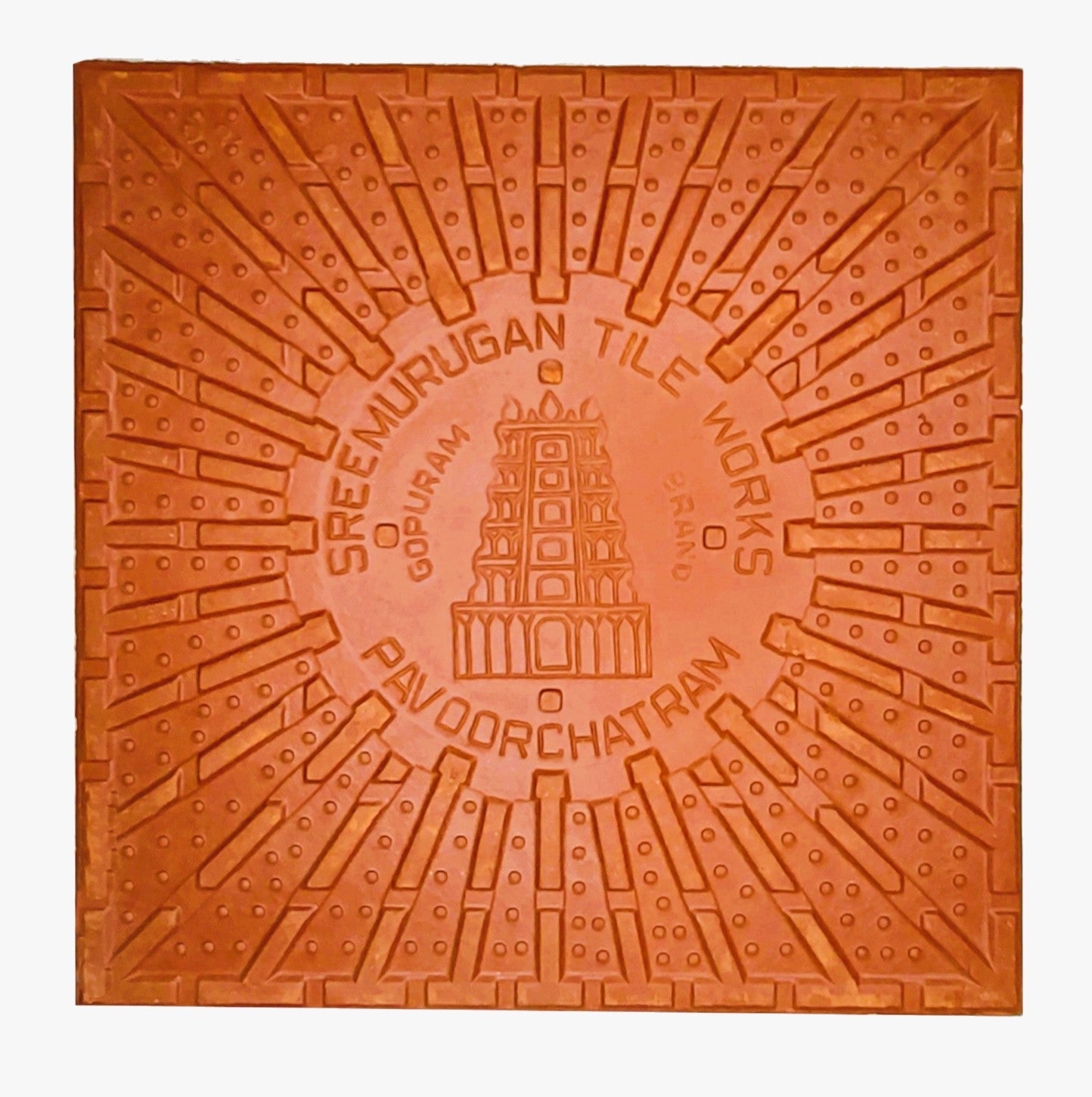 Clay Tile Square 10”x10” Commercial Grade
