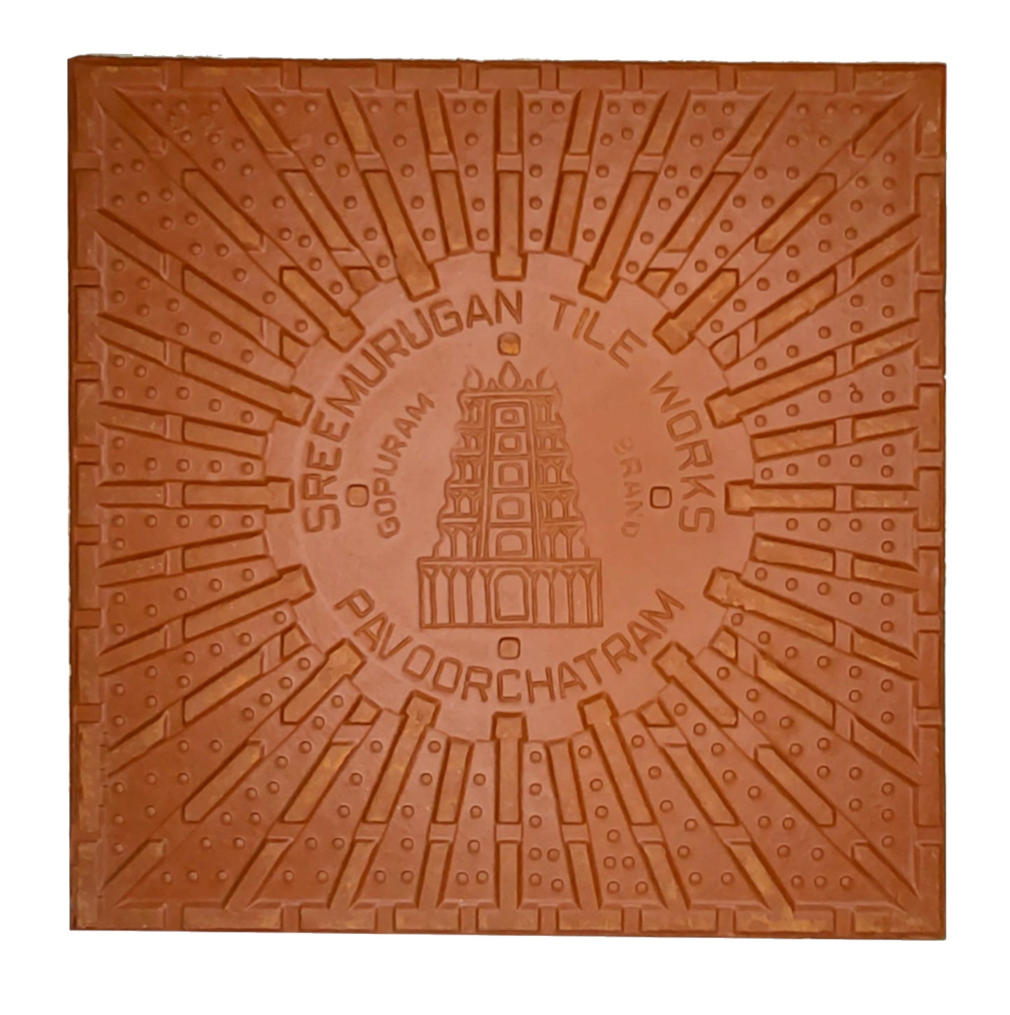 Clay Tile Square 9x9 Standard Grade