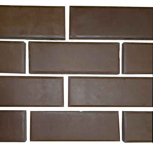 Brick Façade Tile 9x3(Slim Brick - Brown)