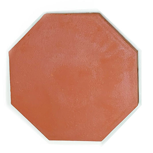 Octagon Clay Floor Tile 8" Commercial Grade